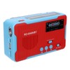 RD-666WBT Portable Solar Powered Emergency Hand Crank AM FM Radio