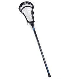 CAKLOR Lacrosse Complete Attack/Midfield Stick with Shaft & Head Mens-1 Stick,Black and White Soft net…