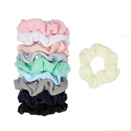 Scunci by Conair 10pk Scrunchie Gift Box - hair ties -holiday gifts - teen girl gifts trendy stuff - hair elastics - hair accessories for girls and women - Pastel