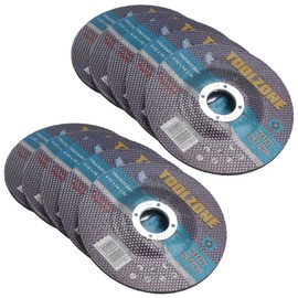 Metal Cutting Grinding 115mm / 4-1/2in. Angle Grinder Discs for Steel 10 Pack