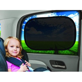 Timotech Parasol Negro para Auto, protección de Rayos UV, para Todo Tipo de Auto, contra el Calor y el deslumbramiento (8 Piezas, Semitransparente) (Semitransparente, 4 Piezas)