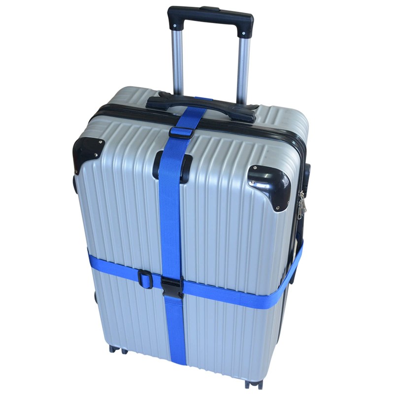Bag Bungee for Luggage, Heavy Duty Adjustable Suitcase Belt Travel
