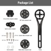 Bike Computer Extension Bracket Multifunctional Metal For Garmin Bryton Cateye