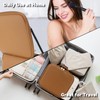 SLUMAZI Travel Makeup Bag with LED Mirror and 10x magnifying