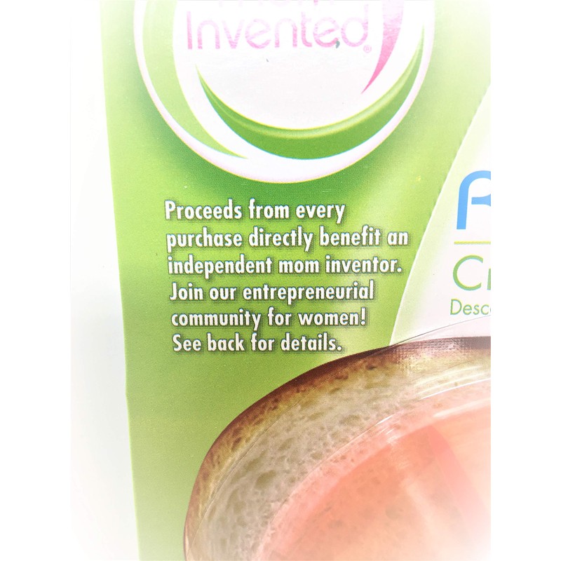 Ginsey Round Bites Sandwich Cutters in Clear Orange