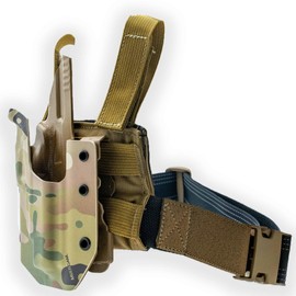 Micro Aggression Thigh Panel - Coyote Tan