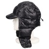 NANGA NA2441-3B001-A BLK MOUNTAIN LODGE DOWN EAR FLAP CAP CAP