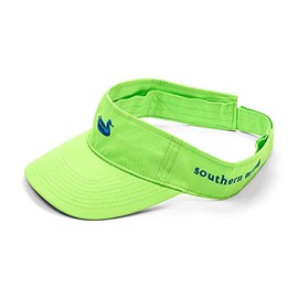 Southern Marsh, Neon Visor, Neon Green with Blue, One Size