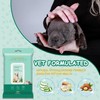 CHPPEY Pet Cleaning and Deodorizing Bathing Grooming Glove Wipes for