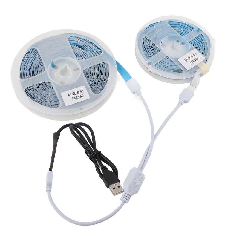 LED RGB Strip Light 5V Button Control Tape Light Color