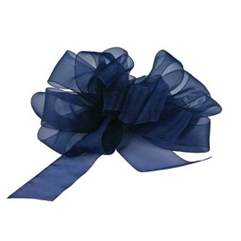 Berwick Offray LLC 424001 Berwick Offray Simply Sheer Asiana Ribbon -1/4" W X 100 yd - Royal Ribbon