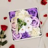 Youpin Jabón De Flores Con De Jabón Romántico, Perfumado