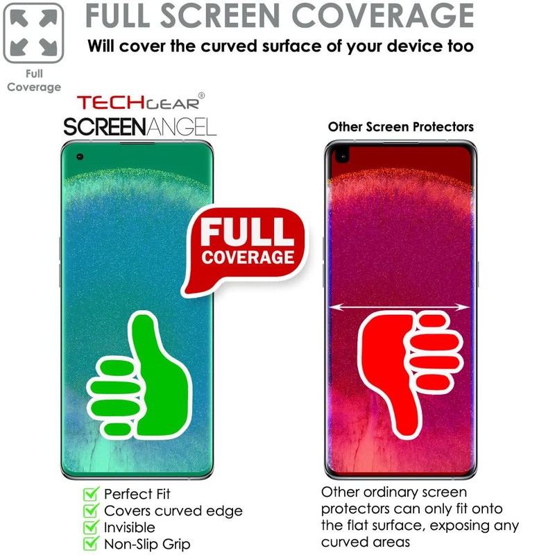 TECHGEAR [2 Pack Screen Protector fits Oppo Find X5 Pro