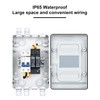 DIHOOL Outdoor Circuit Breaker Box, Solar Isolator Disconnect Switch 40