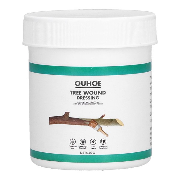 100g Tree Wound Pruning Sealer, Tree Bark Repair Wound Dressing