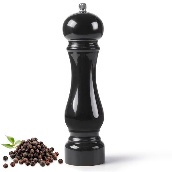 LHS Pepper Mill Grinder Salt Grinder, Arcylic Peppercorn Grinders with