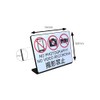 3pcs No Photo Table Plate Sign | Size: 74x52mm |
