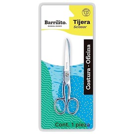 BARRILITO Tijera Costura de Acero Forjado Barrilito10.2 cms 4". 8642-4CN