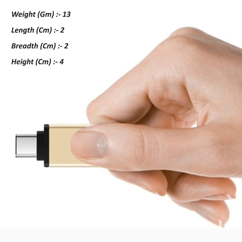 USB C to USB Adapter, Type C Male to USB