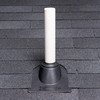 Oatey 11910 Plastic 3" pipe diameter Thermo Plastic No-Calk Roof
