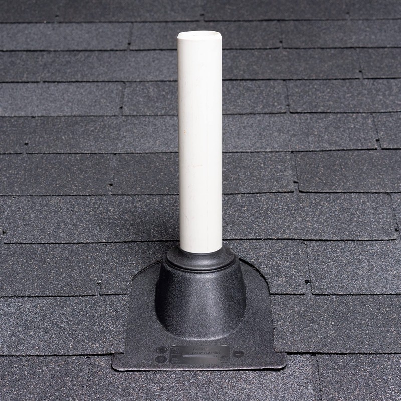 Oatey 11910 Plastic 3" pipe diameter Thermo Plastic No-Calk Roof