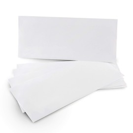 500#9 Security Self-Seal Envelopes, Premium Security Tint Pattern, Ultra Strong Quick-Seal Closure - No Window, EnveGuard, Size 3-7/8 x 8-7/8 Inches - White - 24 LB - 500 Count (30138)