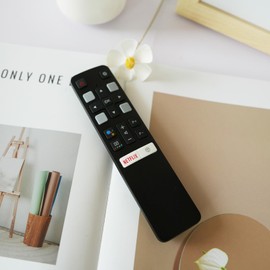 RC802V FUR6 Replacement Remote Control for TCL Android TV 50A527 32A325 32S334 55A527 43A423 32S6800 32S6800S 32S6510S 32S615 43P715 50P715 55P715 65P715 75P715 85P715 100P715 40S615 43P8M 50C717