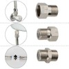 Check Valve, Electroplated Copper 1/2" Female to 1/2" Male Thread