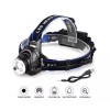HEAD USB LED Chargeable Headlight Head Torch Light Flashlight Zoom