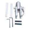 Motorcycle Windshield Windscreen, Universal Motorbike Wind Deflector, 8.58inx4.33in Clip On