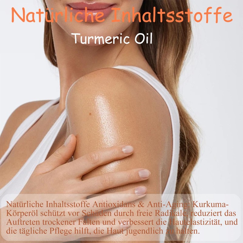 Soleneva Body Oil, Turmeric Body Oil