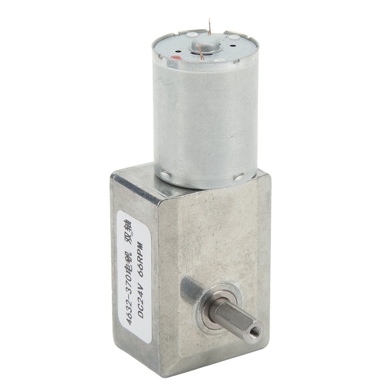 DC24V Double Shaft Worm Gear Motor 4632‑370 High Accuracy Speed