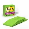 Post-it 654-5SSLE Super Sticky Notes 76x76mm 5 Pack, Limeade