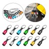 Giyofom 12PCS 1/4Inch Hex Screwdriver Bits Holder Extension Bar Keychain
