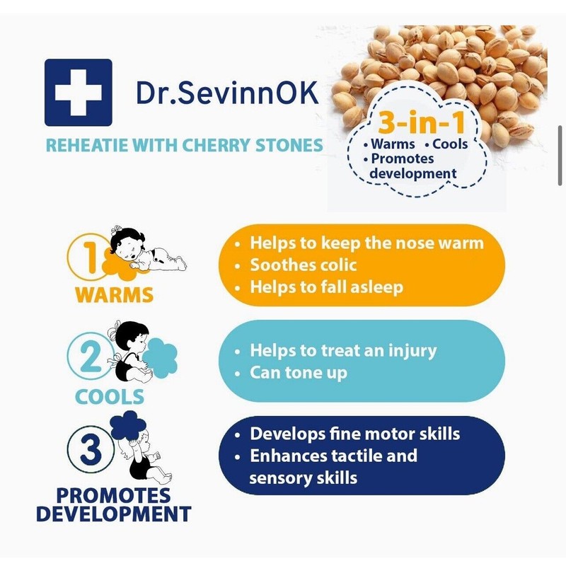 Dr. SevinnOK Tummy Warmer For Baby Gas And Colic Relief