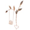 Wall Swing Sculpture Metal Romantic Stress Relief Handcrafted Wall Art