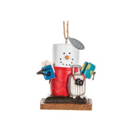 Smores Traveler Christmas Ornament - Arrives in Gift Box - Christmas Tree Decoration and World Traveler Ornament