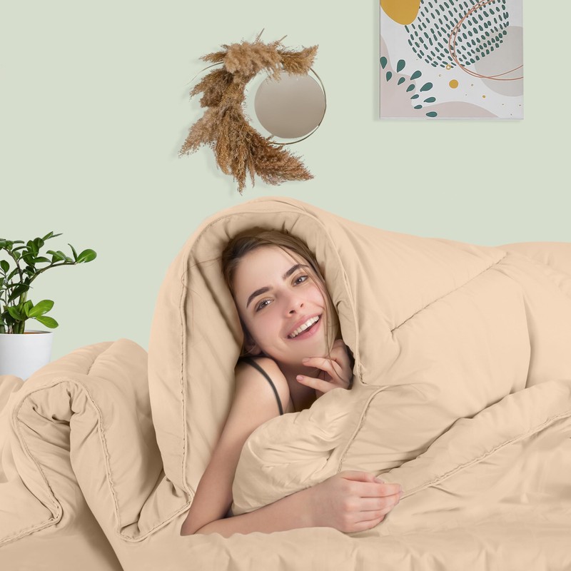 Utopia Bedding Utopia Bedding Comforter Duvet Insert, Quilted Comforter with