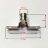 MeetUs Pack of 50 E10 12V 0.3A DC Warm White