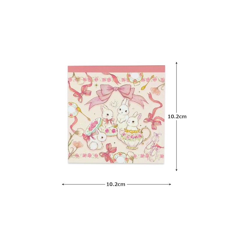 Takei Miki Memo Pad / Elegant Rabbit Animal