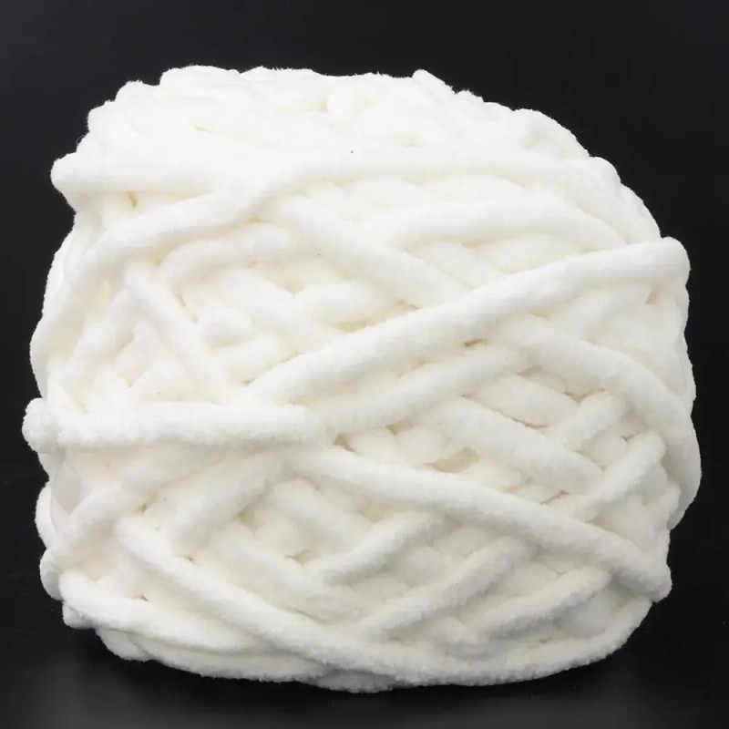 Mx Chunky Wool Needle Knit Blanket