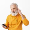 Hearing Aids For Seniors Hand Held Pocket Sound Amplifier with
