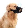 Dog Muzzle, Breathable Mesh Anti Biting Barking Chewing, Adjustable Bite