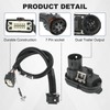 DICMIC Trailer Hitch Tow Wiring Connector Harness Kit Compatible with