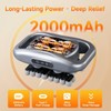 48-Head Massage Gun Set, Deep Tissue Percussion Massager with 9