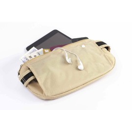 Anti-Theft HAJJ & UMRAH Travel Waist Bag OR Ihram Belt Muslim PILGRAMAGE Bag Passport Money Purse