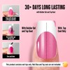 NOVO OVO White French Tip Square Nail Tips Press on