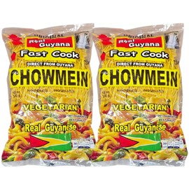 Real Guyana Fast Cook Chowmein Noodles (12 oz ea) 2-pack