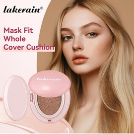 Cushion Foundation Makeup for Glass Skin - 72-Hour Radiance - SPF40 PA++ Mask Fit Whole Cover Cushion - Semi-matte Air Cushion Naturally - Waterproof Long-lasting Flawless Makeup All-Day Coverage