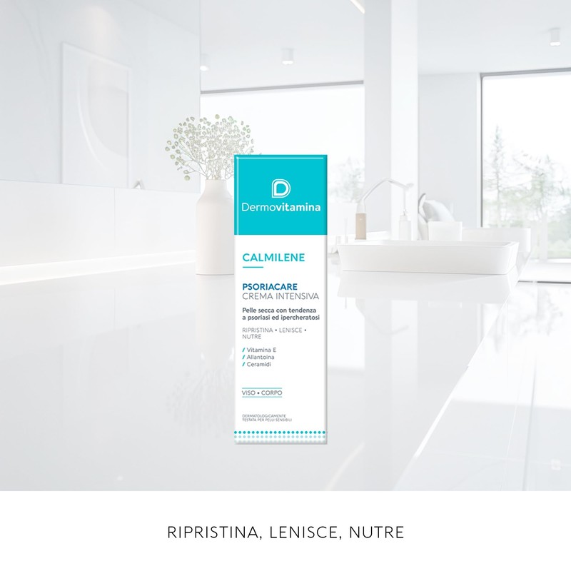 Dermovitamina Calmilene Psoriacare Crema Intensiva - Con Vitamina E e